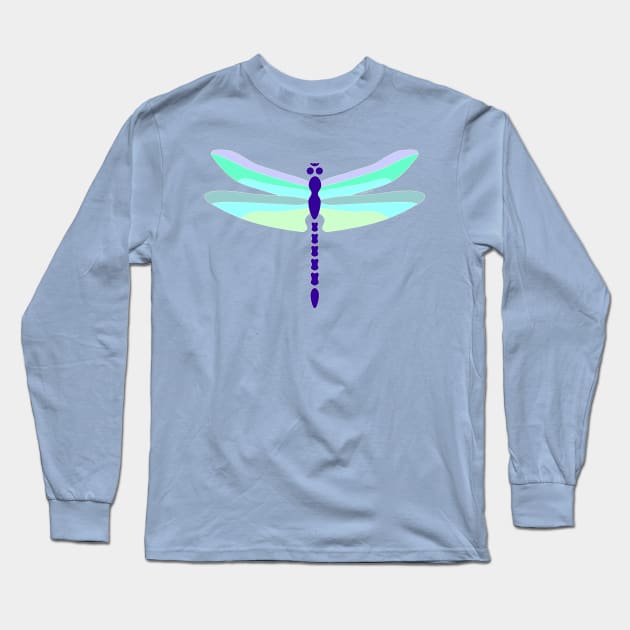 Dragonfly Long Sleeve T-Shirt by tuditees